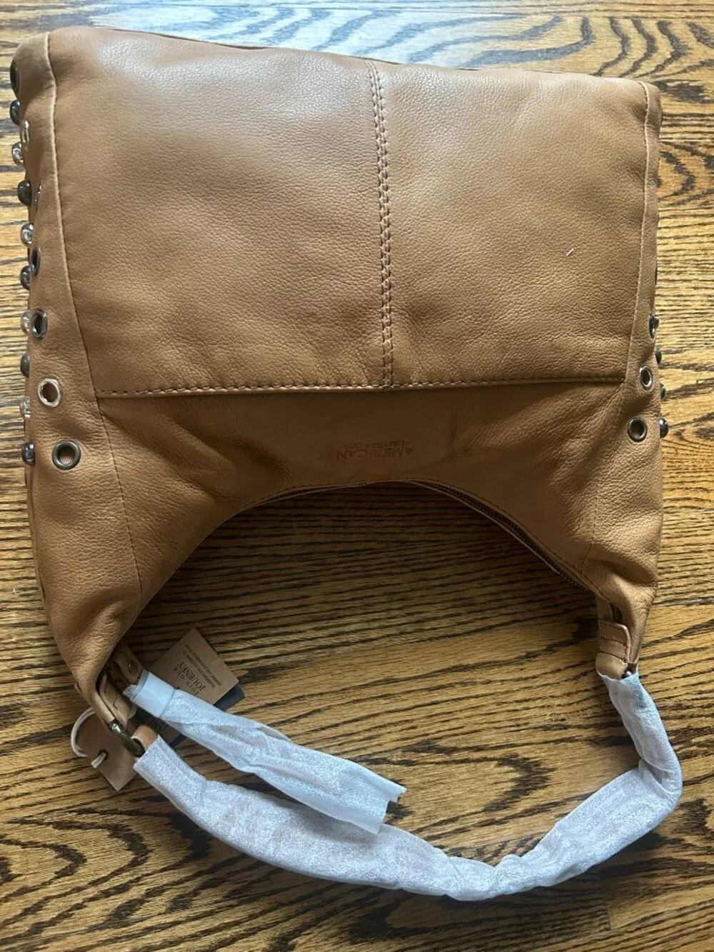 AMERICAN LEATHER CO NWT SOHO LEATHER HOBO SHOULDER BAG